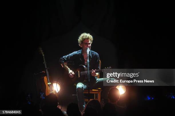 Brazilian musician and singer Jose Fernando Gomes dos Reis, also known as 'Nando Reis' during a concert at Sala Mon, on November 9 in Madrid, Spain....