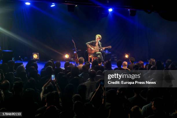 Brazilian musician and singer Jose Fernando Gomes dos Reis, also known as 'Nando Reis' during a concert at Sala Mon, on November 9 in Madrid, Spain....