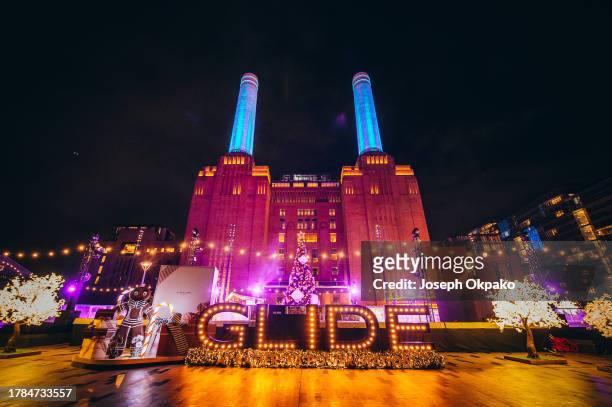 General view of Glide at Battersea Power Station on November 09, 2023 in London, England.