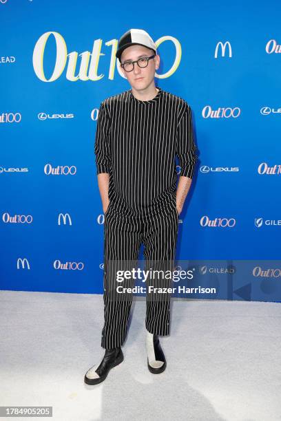 Ty Sunderland attends the OUT100 Party The Ultimate LGBTQ+ Celebration at NeueHouse Hollywood on November 09, 2023 in Hollywood, California.