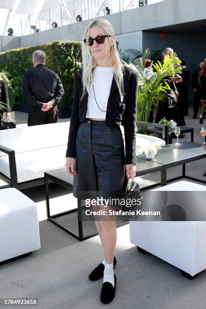Dylan Meyer attends the Academy Women's Luncheon Presented By CHANEL at the Academy Museum of Motion Pictures on November 09, 2023 in Los Angeles,...