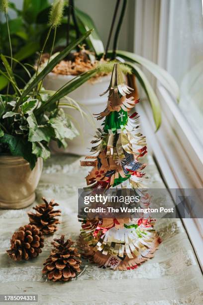 November 3rd, 2023: Different holiday decoration DIY projects made by Karen Hugg, a freelance writer for the Washington Post. The decorations...