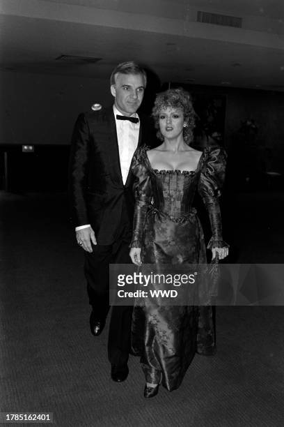 Steve Martin and Bernadette Peters attend a benefit event, presented by the Women's Guild of Cedars-Sinai, in Los Angeles, California, on December...