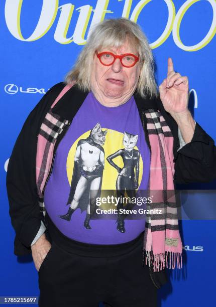 Bruce Vilanch arrives at the OUT100 Party The Ultimate LGBTQ+ Celebration at NeueHouse Hollywood on November 09, 2023 in Hollywood, California.