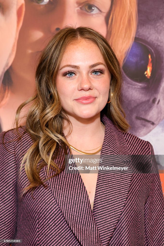Sydney Adams attends the world premiere of Adventures of the