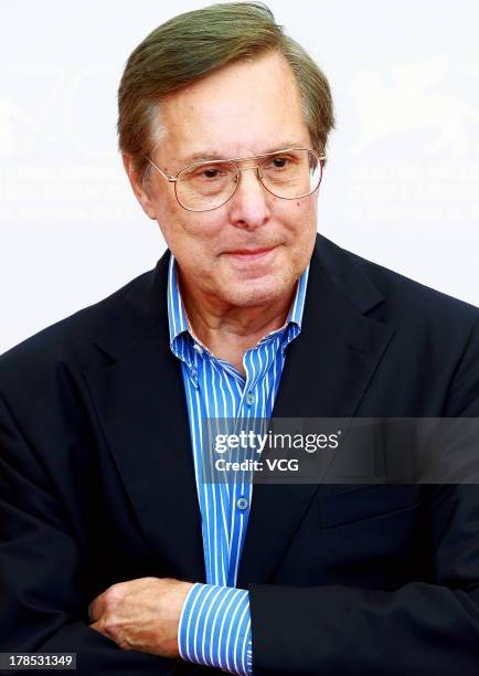 Director William Friedkin attends Golden Lion for Lifetime Achievement Photocall during the 70th Venice International Film Festival at Palazzo del...