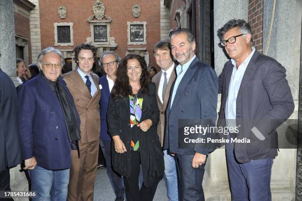 Diego Della Valle, Jay Fielden, Andrea della Valle, Angela Missoni, Brunello Cucinelli, Remo Ruffini