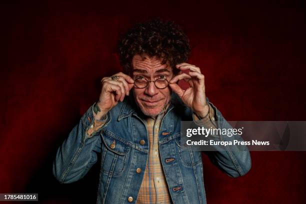 Brazilian musician and singer Jose Fernando Gomes dos Reis, also known as 'Nando Reis' poses for Europa Press, November 9 in Madrid, Spain. Nando...