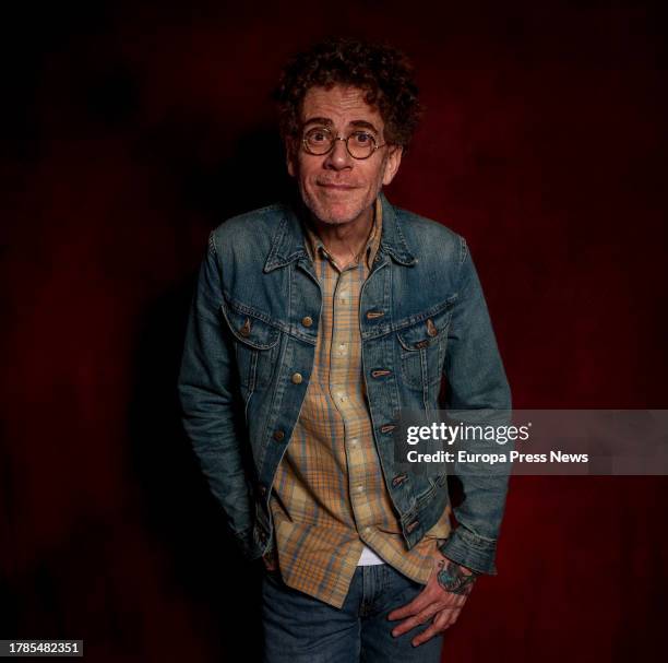 Brazilian musician and singer Jose Fernando Gomes dos Reis, also known as 'Nando Reis' poses for Europa Press, November 9 in Madrid, Spain. Nando...