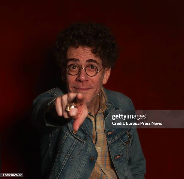 Brazilian musician and singer Jose Fernando Gomes dos Reis, also known as 'Nando Reis' poses for Europa Press, November 9 in Madrid, Spain. Nando...