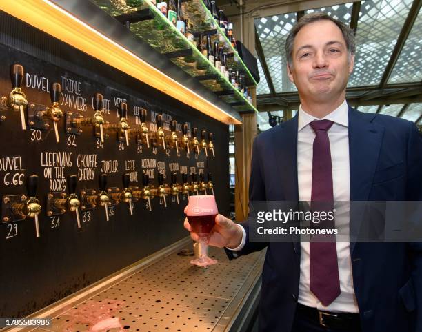 Launch of a new generic promotional campaign on Belgian beer in honor of Prime Minister Alexander De Croo - In 2014, Belgian Brewers and the Flemish...
