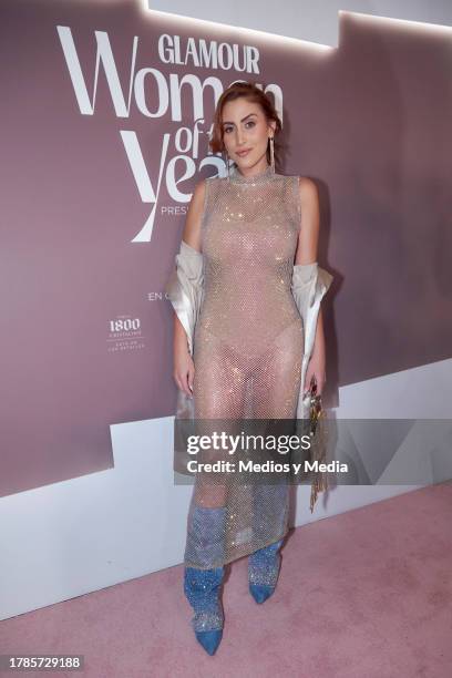 Sofía Rivera Torres poses for a photo during a Red Carpet of 2023 Women of the Year, of Glamour Magazine at Hotel St. Regis on November 9, 2023 in...