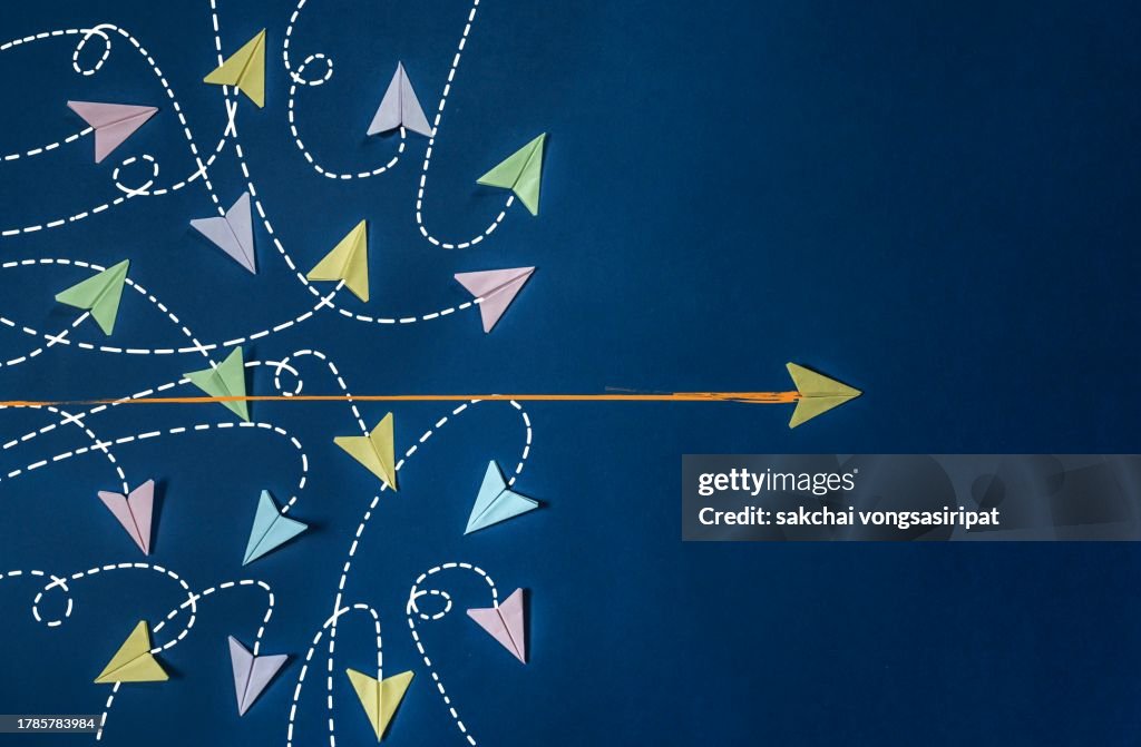 Leadership Concept, Competition, Business and concept, different ideas, Expertise