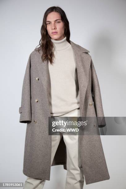 Look from De Bonne Facture, photographed January 23, 2019