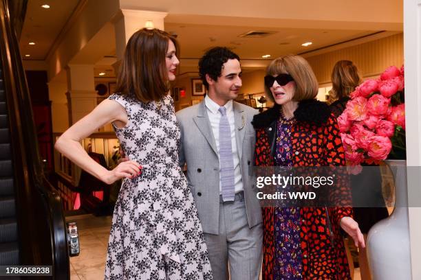 Plum Sykes, Zac Posen, Anna Wintour