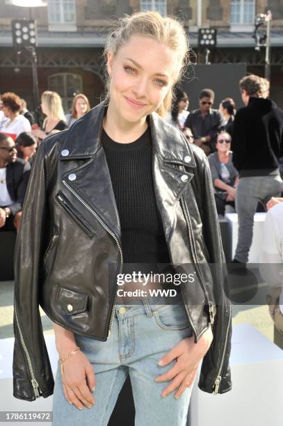 Amanda Seyfried in the front row