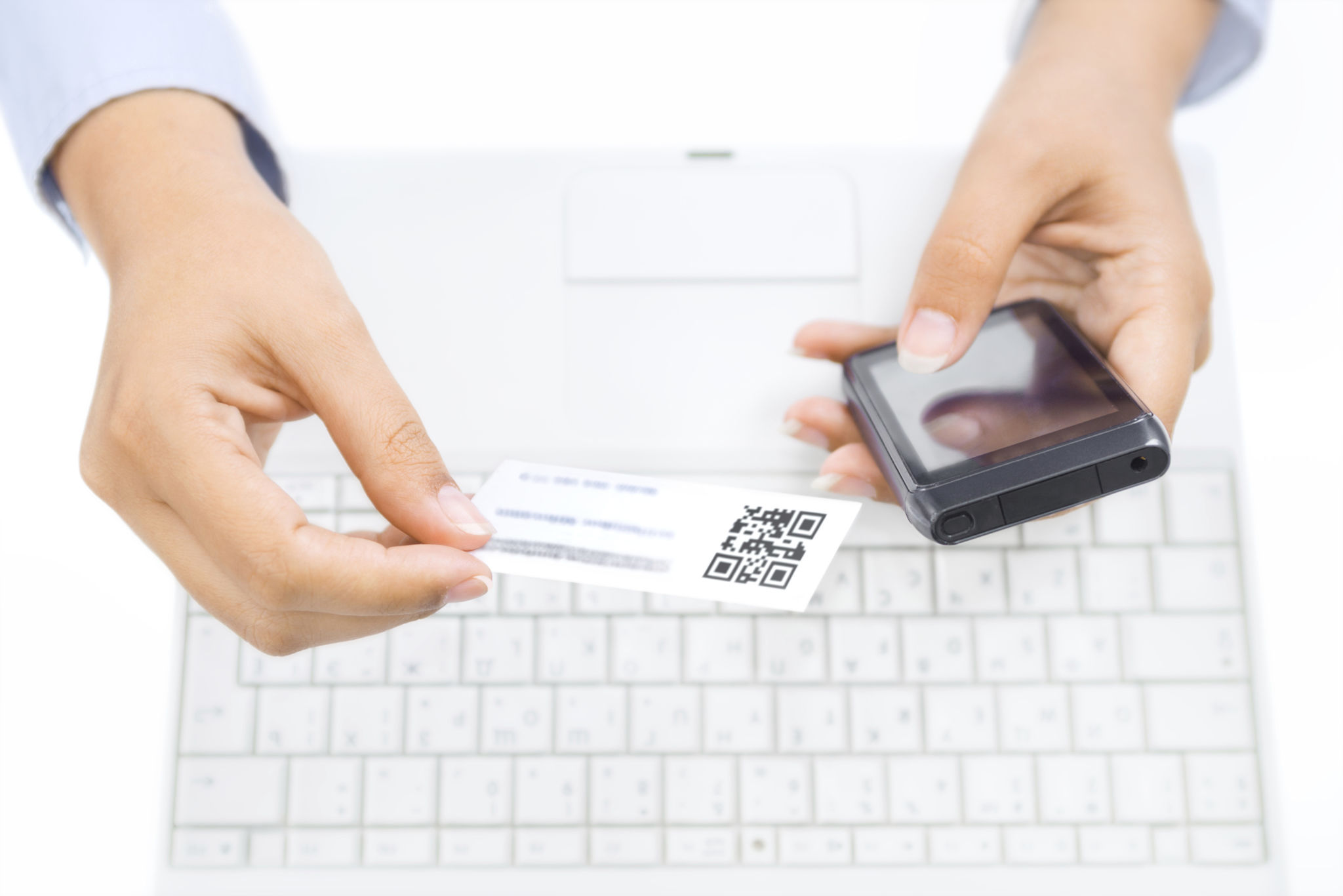qr code on business card