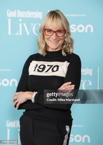 Louise Minchin during day 1 of Good Housekeeping Live, in partnership with Dyson, on November 10, 2023 in London, England.