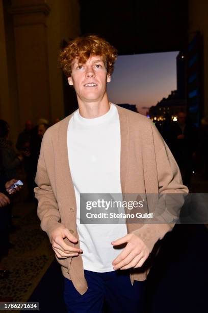 Jannik Sinner attends the Blue Carpet prior to the Nitto ATP Finals at Palazzo Reale on November 10, 2023 in Turin, Italy.