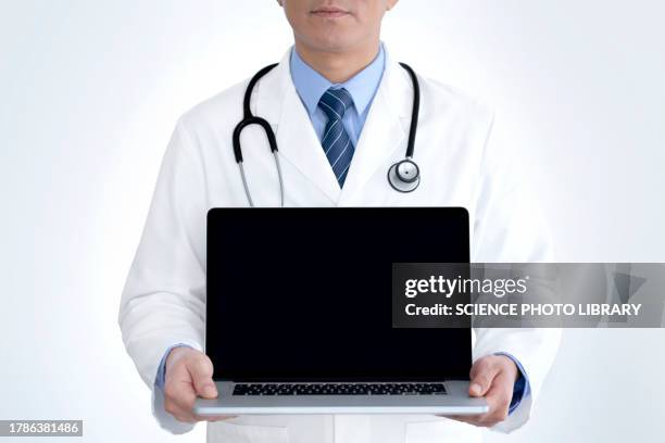 Doctor Computer Without Background 102 Doctor Computer Blank Screen Stock Photos, High-Res Pictures, and ...