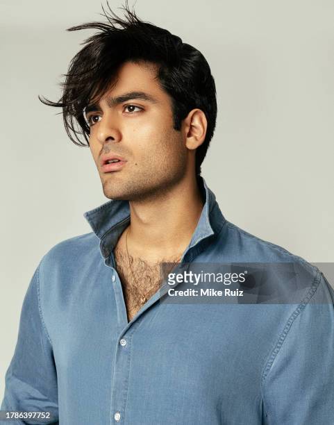 Singer Matteo Bocelli is photographed for Photobook Magazine on September 23, 2023 in Los Angeles, California. PUBLISHED IMAGE.