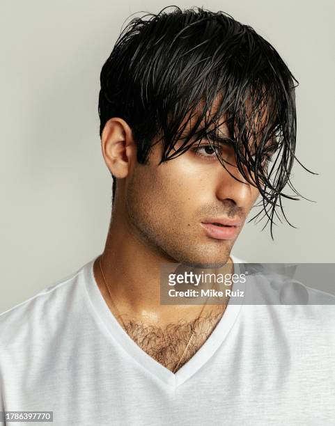 Singer Matteo Bocelli is photographed for Photobook Magazine on September 23, 2023 in Los Angeles, California. PUBLISHED IMAGE.