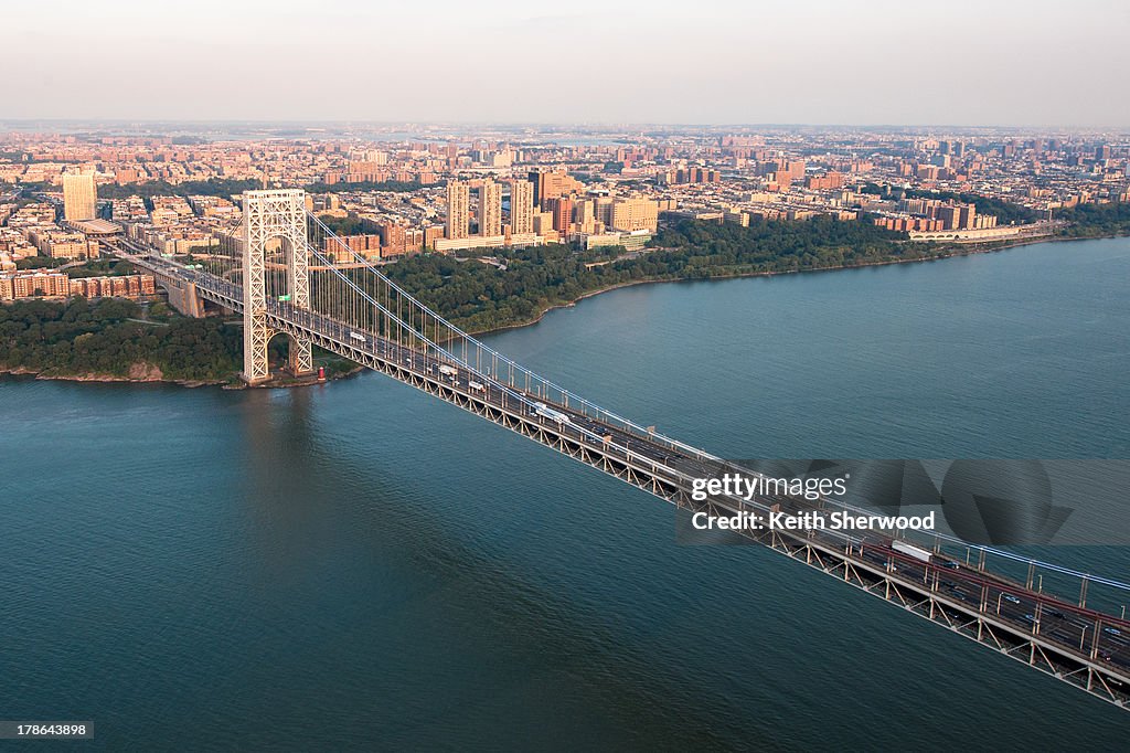 George Washington Bridge Aerial