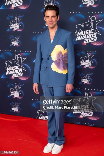 Singer Michael Holbrook Penniman Jr., aka Mika, attends the 25th NRJ Music Awards on November 10, 2023 in Cannes, France.