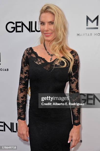 Actress Kelly Greyson arrives to Genlux Magazine's Issue Release party featuring Erika Christensen at The Sofitel Hotel on August 29, 2013 in Los...