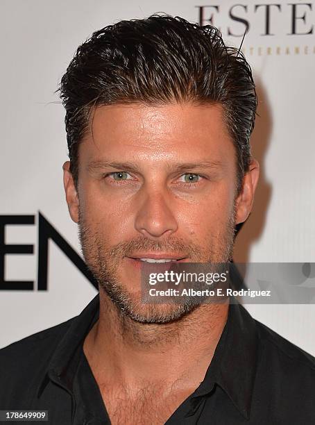 Actor Greg Vaughan arrives to Genlux Magazine's Issue Release party featuring Erika Christensen at The Sofitel Hotel on August 29, 2013 in Los...