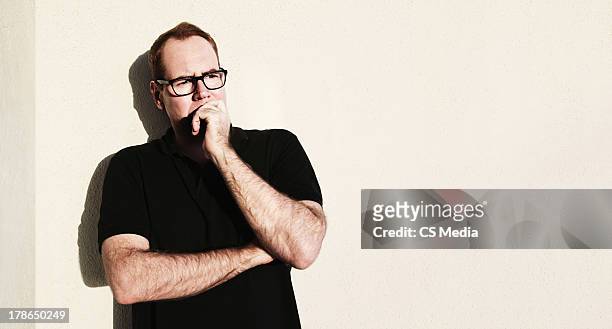 Writer Bret Easton Ellis is photographed on February 22, 2013 in Los Angeles, California.