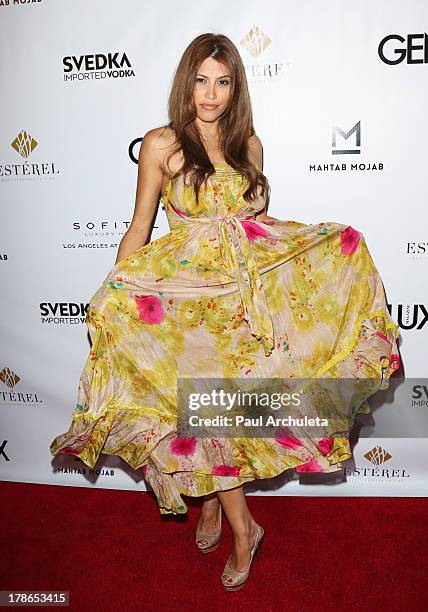 Actress / Model Rachel Sterling attends the Genlux Magazine release party at Sofitel Hotel on August 29, 2013 in Los Angeles, California.