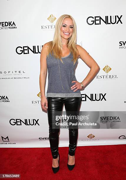 Reality TV Personality Kyle Keller attends the Genlux Magazine release party at Sofitel Hotel on August 29, 2013 in Los Angeles, California.