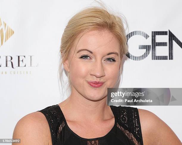 Actress Laura Linda Bradley attends the Genlux Magazine release party at Sofitel Hotel on August 29, 2013 in Los Angeles, California.