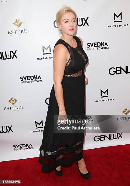Actress Laura Linda Bradley attends the Genlux Magazine release party at Sofitel Hotel on August 29, 2013 in Los Angeles, California.