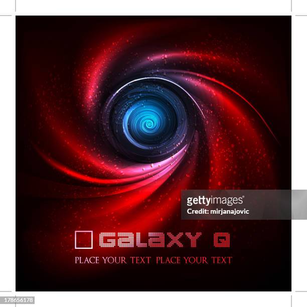 spiral galaxy - spiral galaxy stock illustrations