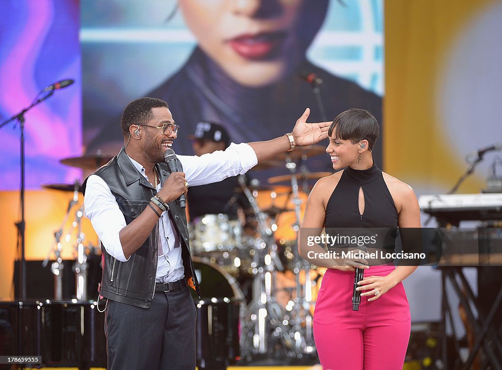 Alicia Keys Performs On ABC's "Good Morning America"