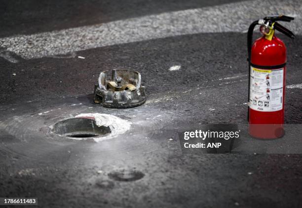 The loose manhole cover caused the 1st free practice to be halted prematurely prior to the Las Vegas Formula 1 Grand Prix at the Las Vegas Strip...
