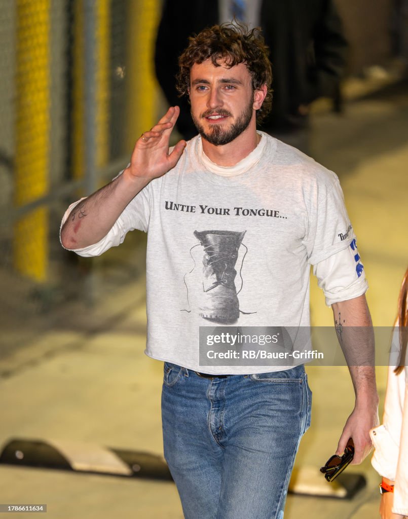 Celebrity Sightings In Los Angeles - November 16, 2023