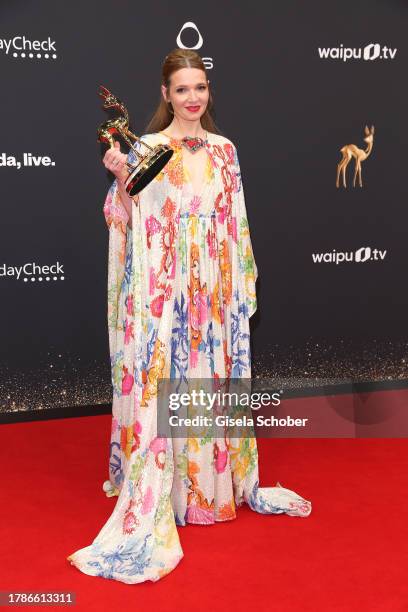 Karoline Herfurth during the 75th Bambi Awards at Bavaria Filmstadt on November 16, 2023 in Munich, Germany.