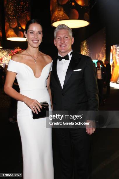 Ana Schweinsteiger, Sebastian "Basti" Schweinsteiger during the 75th Bambi Awards at Bavaria Filmstadt on November 16, 2023 in Munich, Germany.