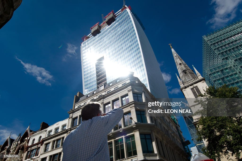 BRITAIN-ARHCITECTURE-WEATHER