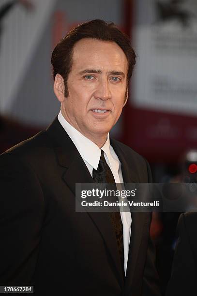 Actor Nicolas Cage attends "Joe" Premiere during The 70th Venice International Film Festival at Sala Grande on August 30, 2013 in Venice, Italy.