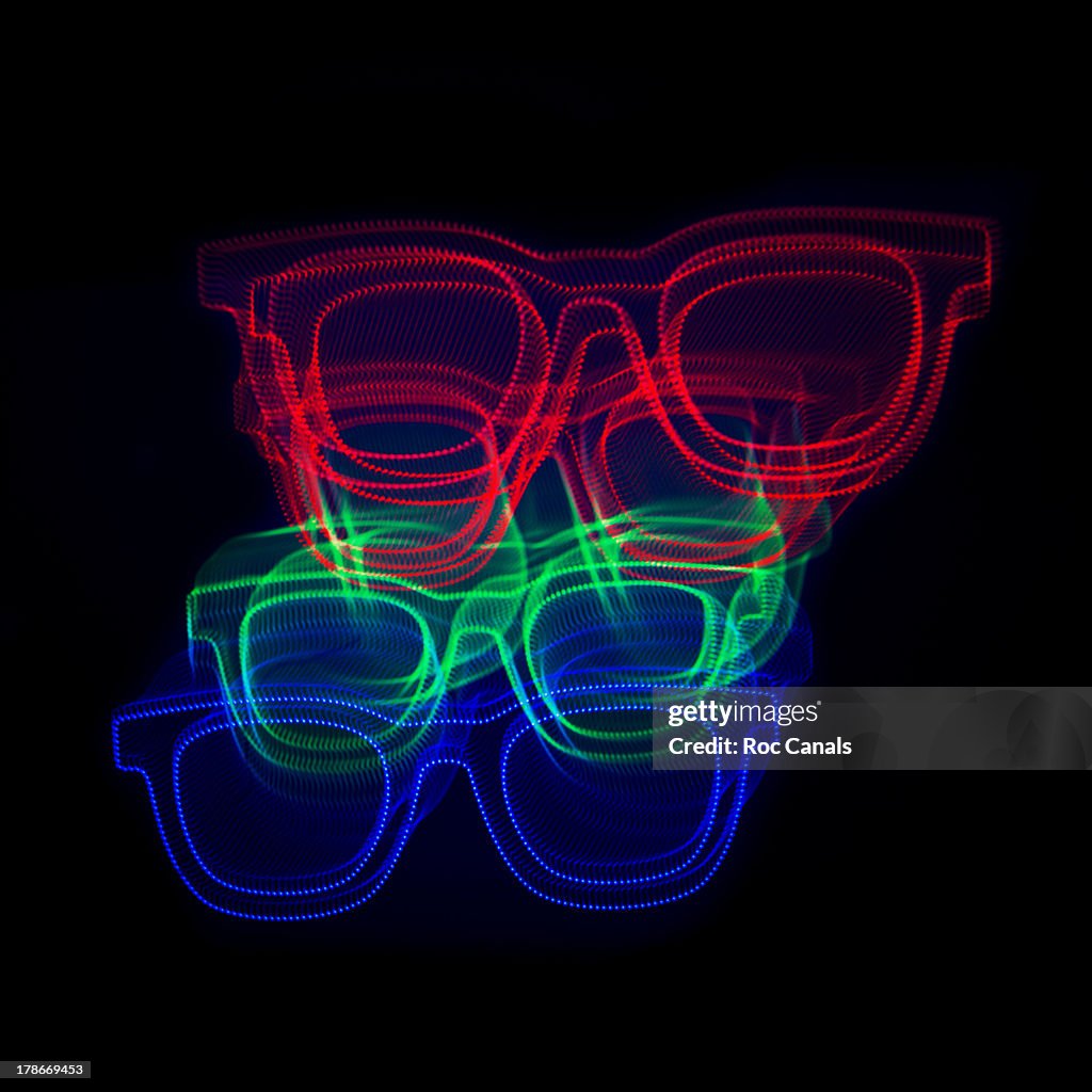 Neon glasses
