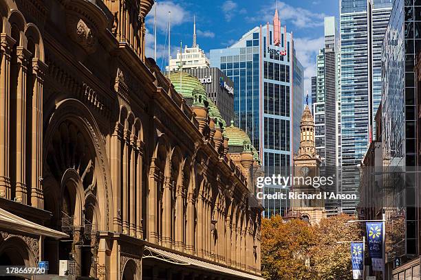 queen victoria building and town hall - government victoria stock pictures, royalty-free photos & images