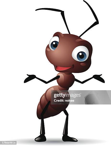 ilustraciones, imágenes clip art, dibujos animados e iconos de stock de hormiga - insect