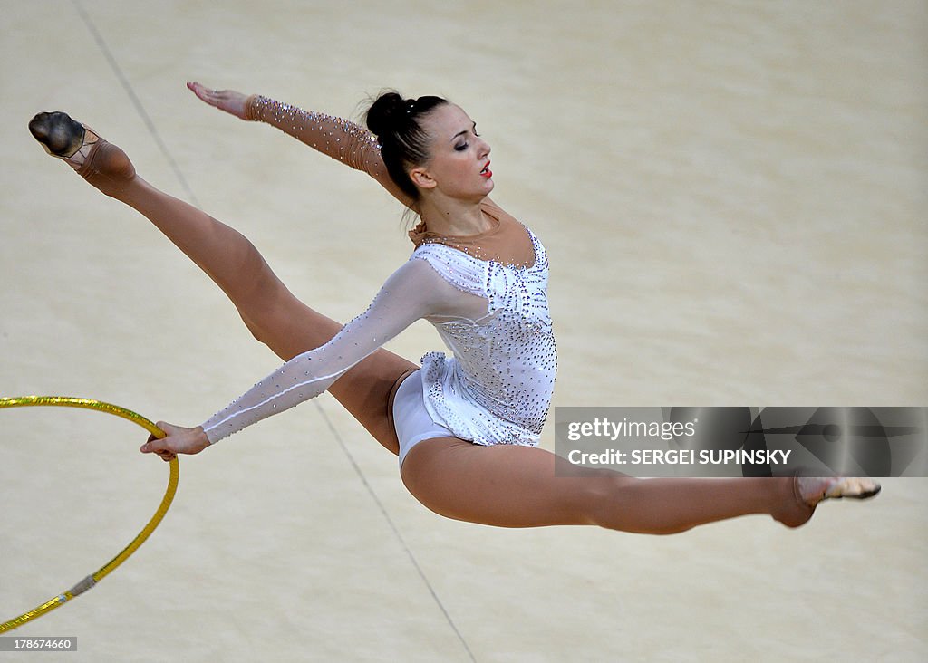 GYMNASTICS-RHYTMIC-UKR-WORLD-CHAMPIONSHIP