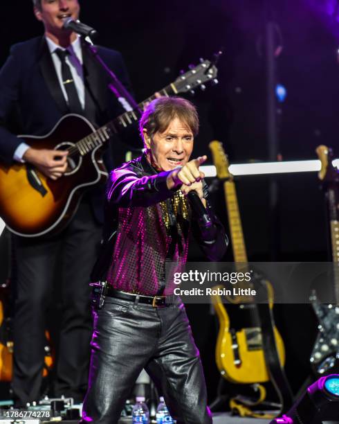 Sir Cliff Richard performs at Eventim Apollo on November 10, 2023 in London, England.