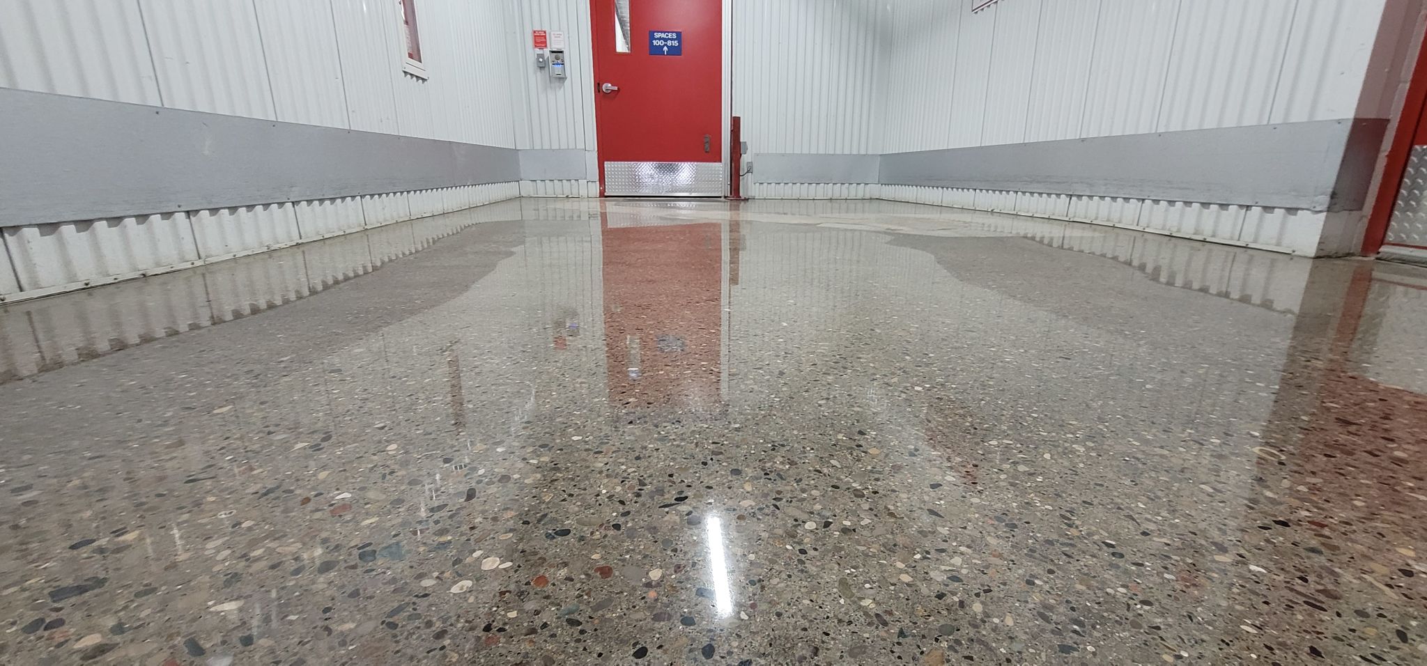 concrete floor before after
