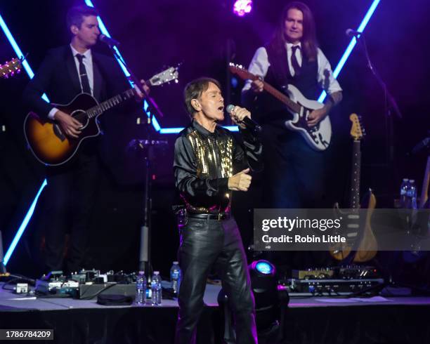 Sir Cliff Richard performs at Eventim Apollo on November 10, 2023 in London, England.